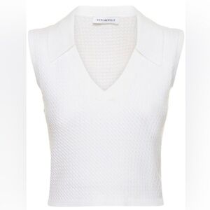 WeWoreWhat Tennis V Neck Knit Tank